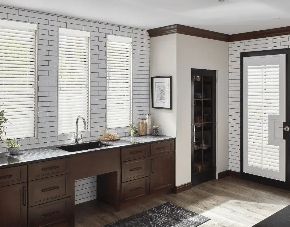 Custom Faux Wood Composite Blinds Oakville